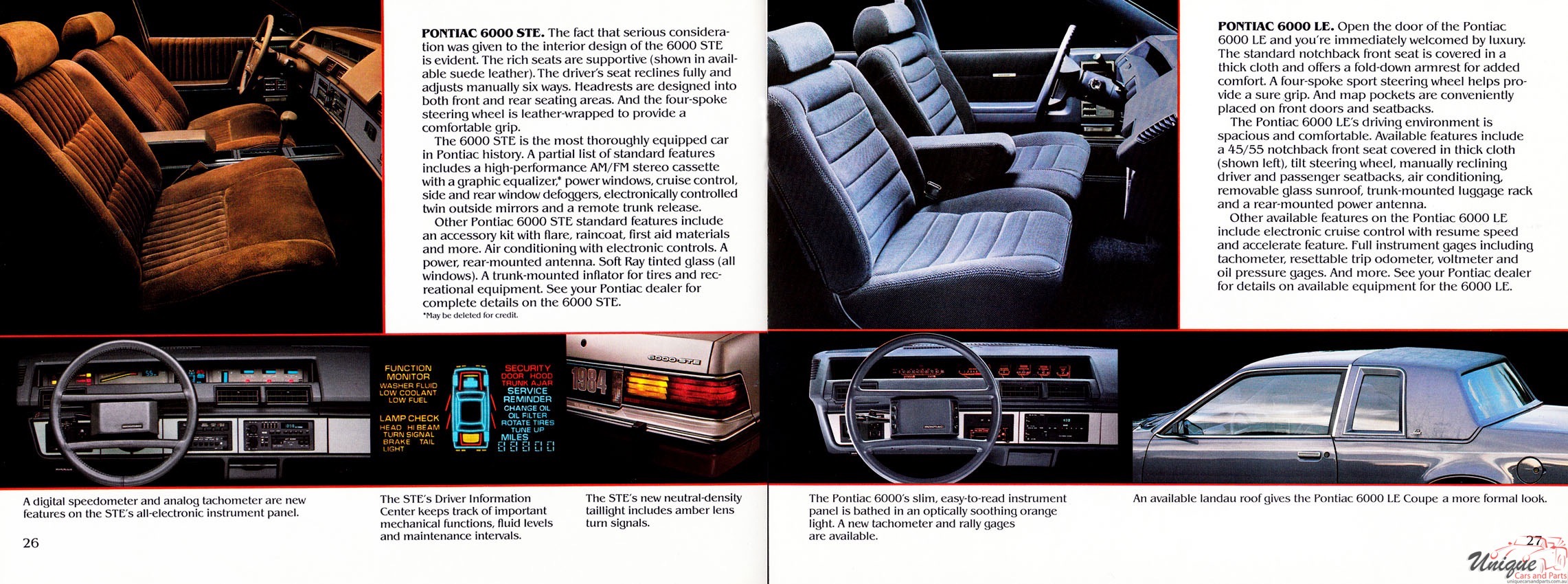 1984 Pontiac Full-Line Brochure Page 16